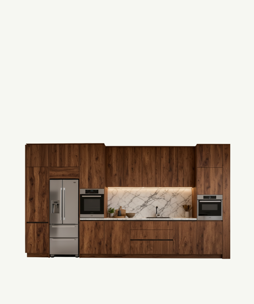 Dark Walnut Kitchen